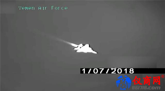 紅外光電系統(tǒng)持續(xù)捕捉飛行中的沙特皇家空軍F-15戰(zhàn)斗機