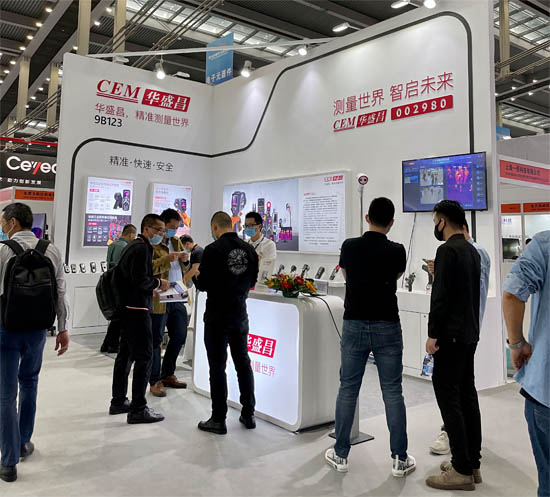 華盛昌在第97屆中國電子展現場