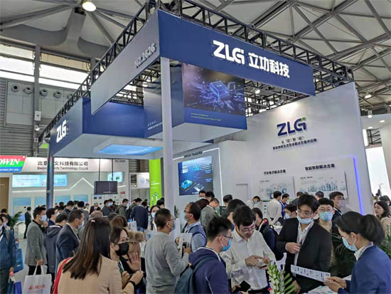 ZLG致遠(yuǎn)電子在2021慕尼黑上海電子展現(xiàn)場(chǎng)