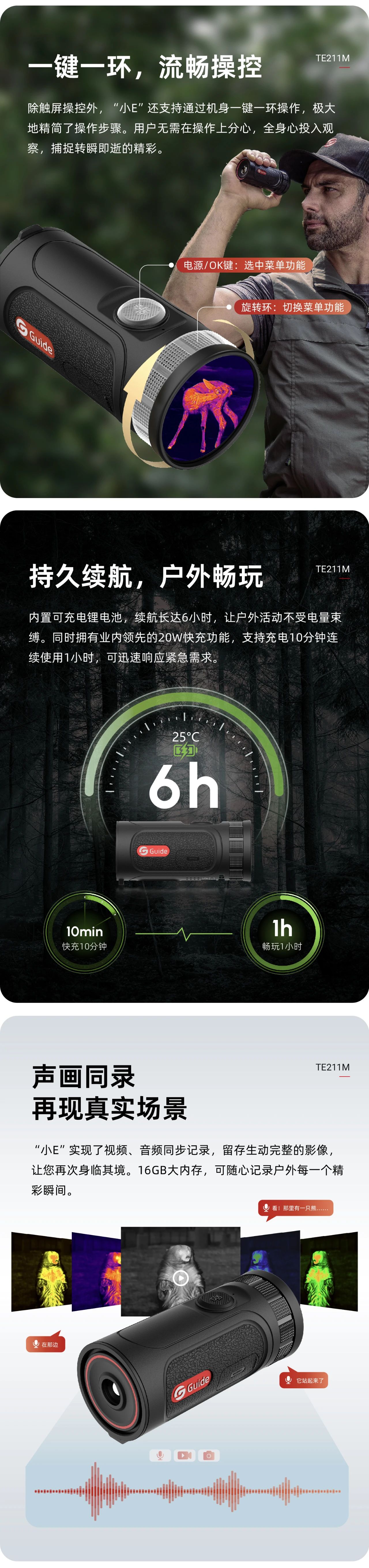 強推！高德智感新品——小E迷你夜視儀！