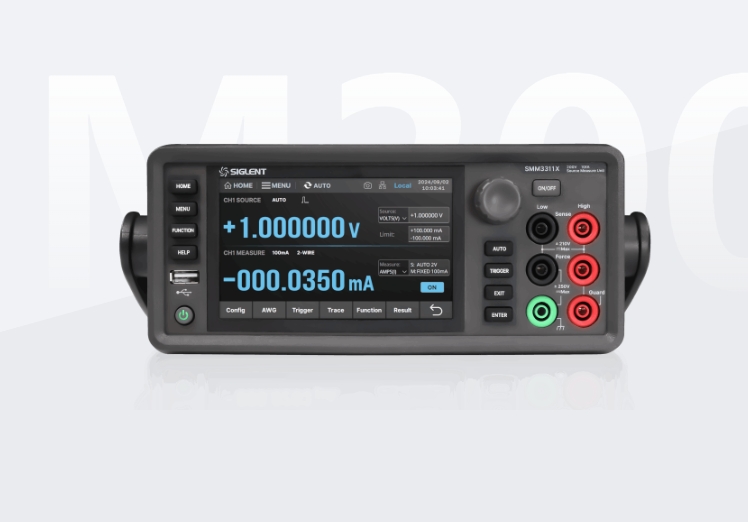 鼎陽科技推出的 SMM3000X 系列源測量單元